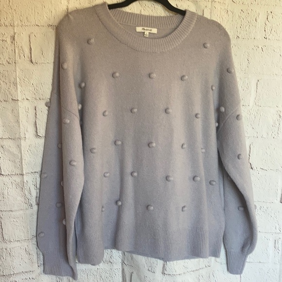 Madewell Sweaters - Madewell Pompom Sweater Size Large